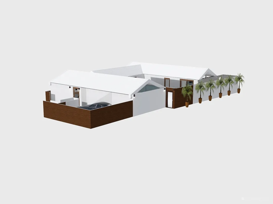 Full House OG2 Roof 3d design renderings