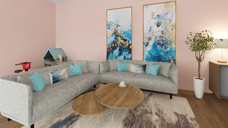 living room fatima 3d design renderings