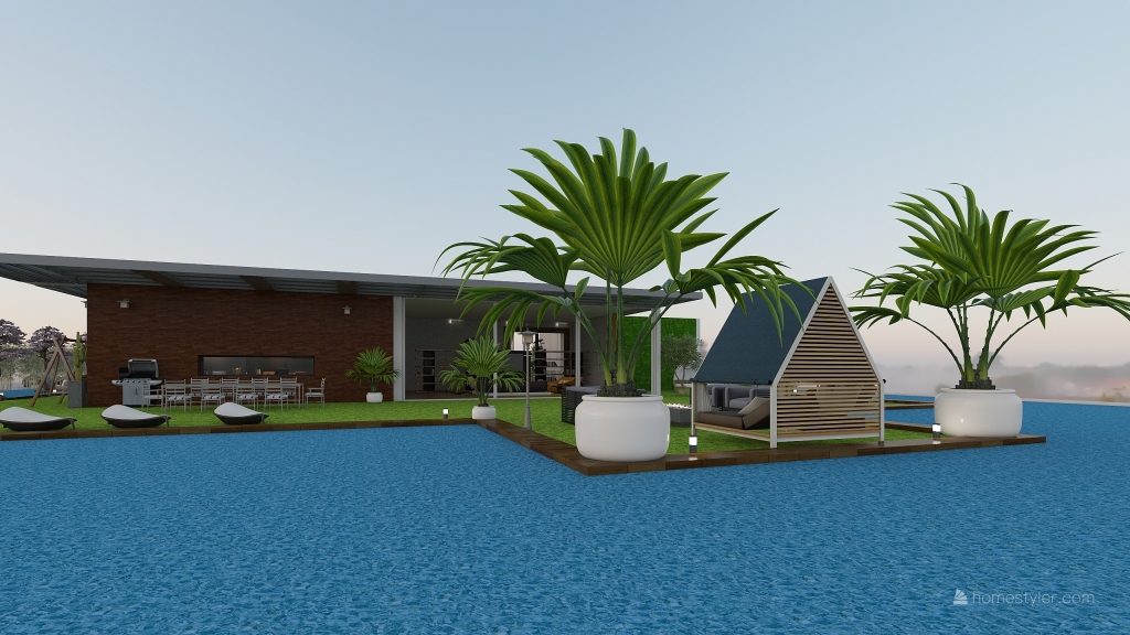 pool 3d design renderings