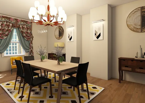 Belgravia apartment, LNDN Design Rendering