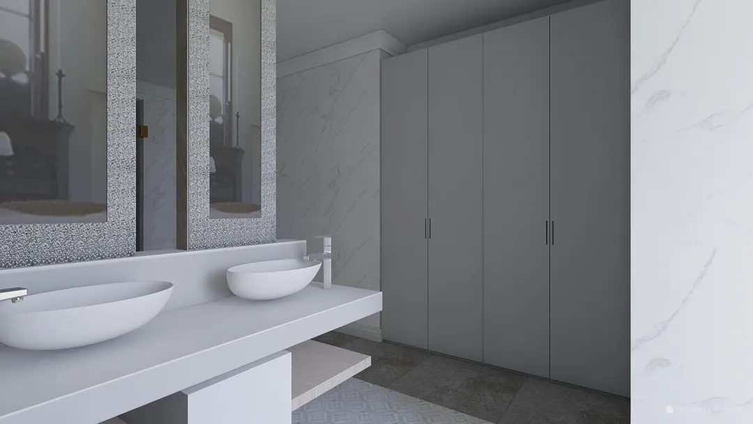Mary Bathroom 3d design renderings