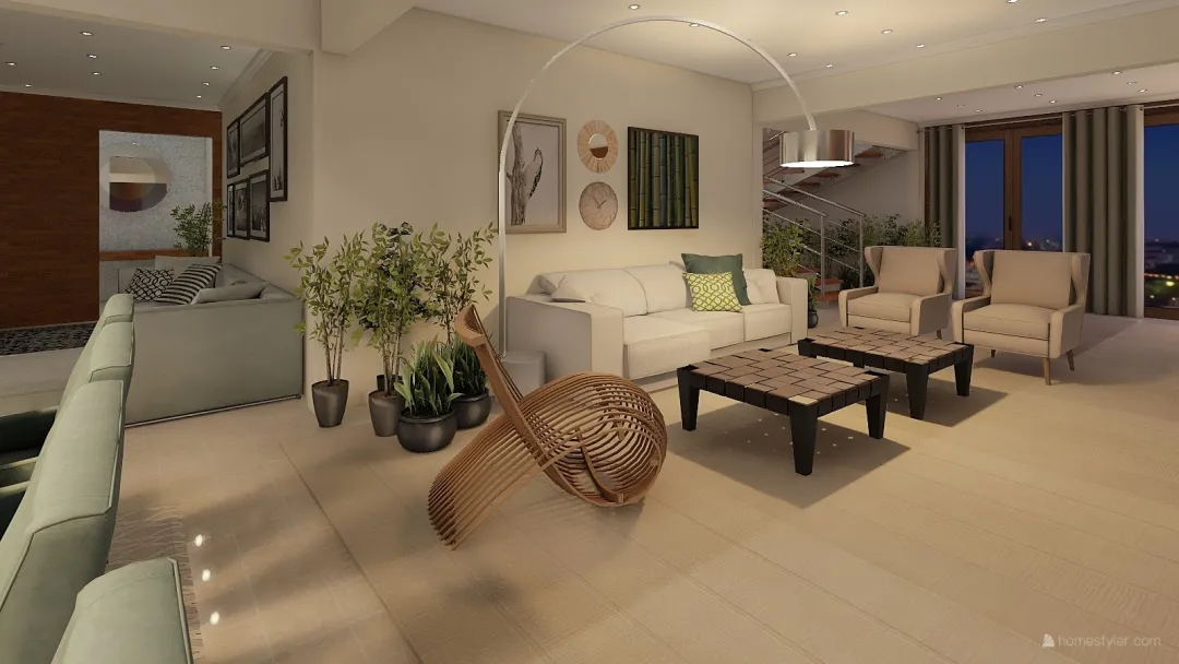 Brazilian house 3d design renderings