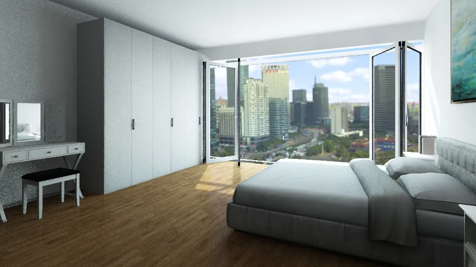 My Dream Bedroom 3d design renderings