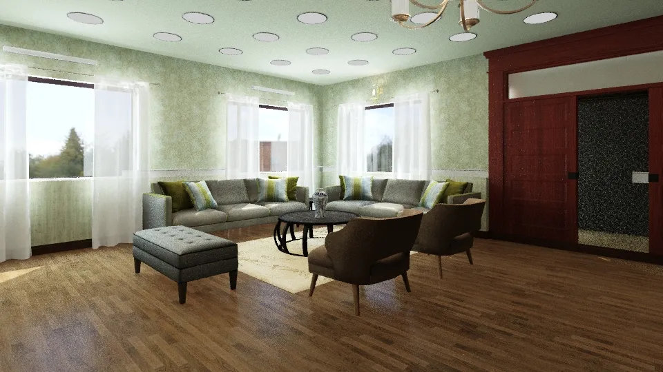 Mr. Umer Samoo Down Lounge 3d design renderings