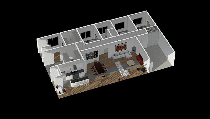House v3 3d design picture null