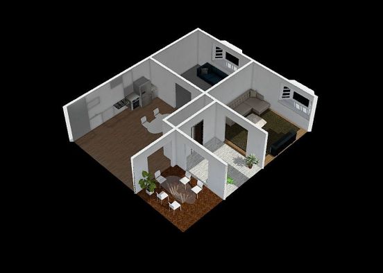 Living Area design Design Rendering