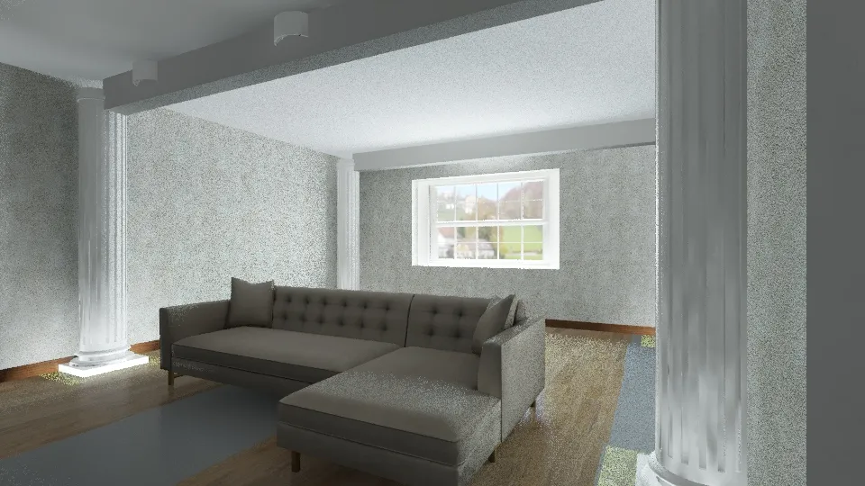 Квартира1-гостиная 3d design renderings