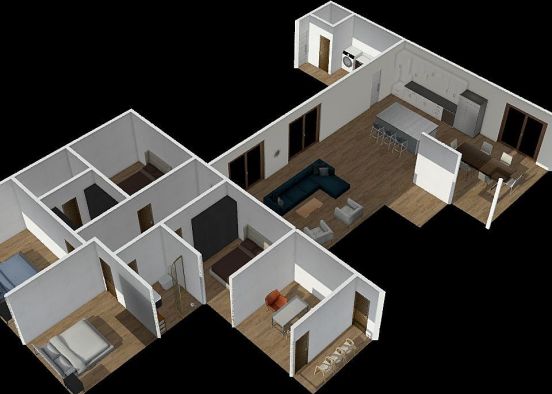 the house Design Rendering