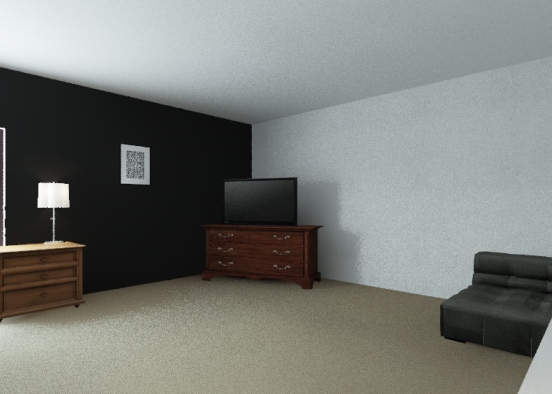 Personal bedroom after Design Rendering