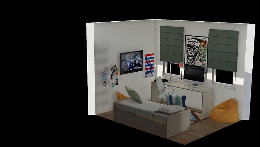 Will's Bedroom 3d design picture 10.27