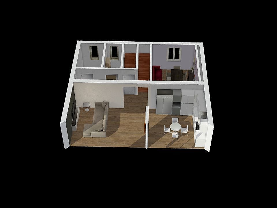 1 floor my house 3d design renderings