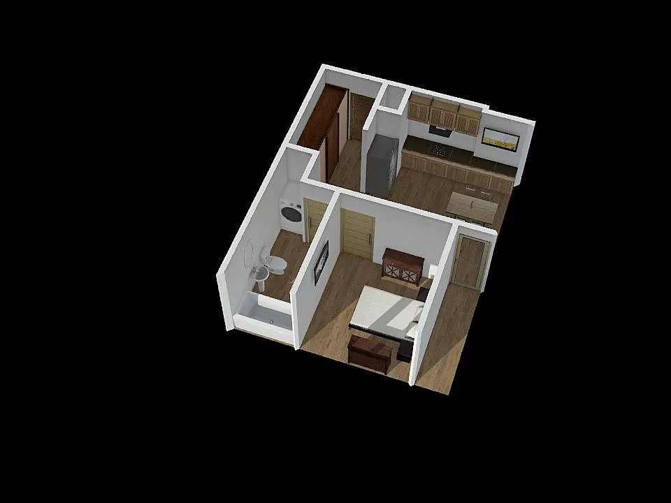 Ievos appartment 3d design renderings