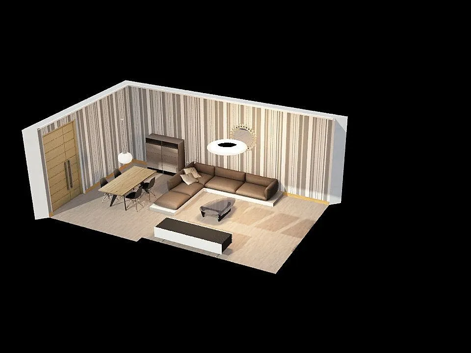 客廳 3d design renderings