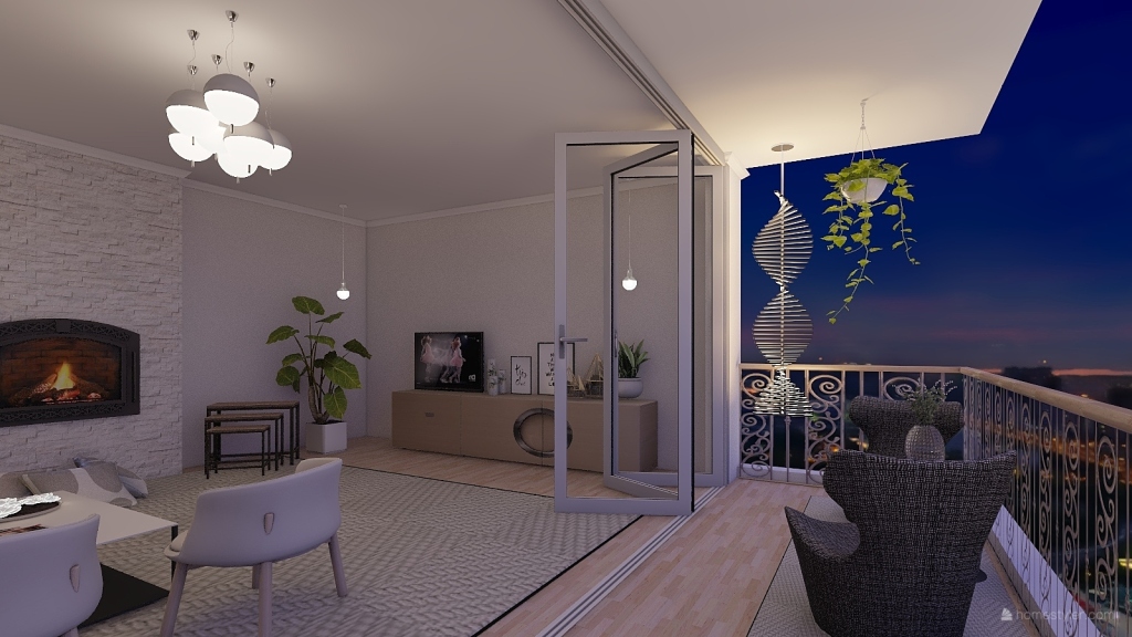غرفة 3d design renderings
