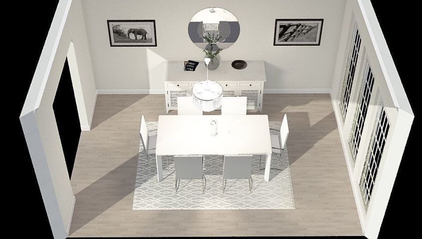 Dining Room for Spanish Project- Kaitlynd Firek 3d design picture 19.52
