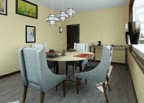 Dining Room - Major Project Design Rendering