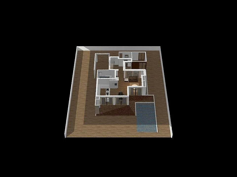 casa de banho 3d design renderings