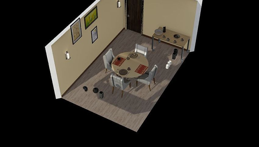 Dining Room - Major Project 3d design picture 29.52