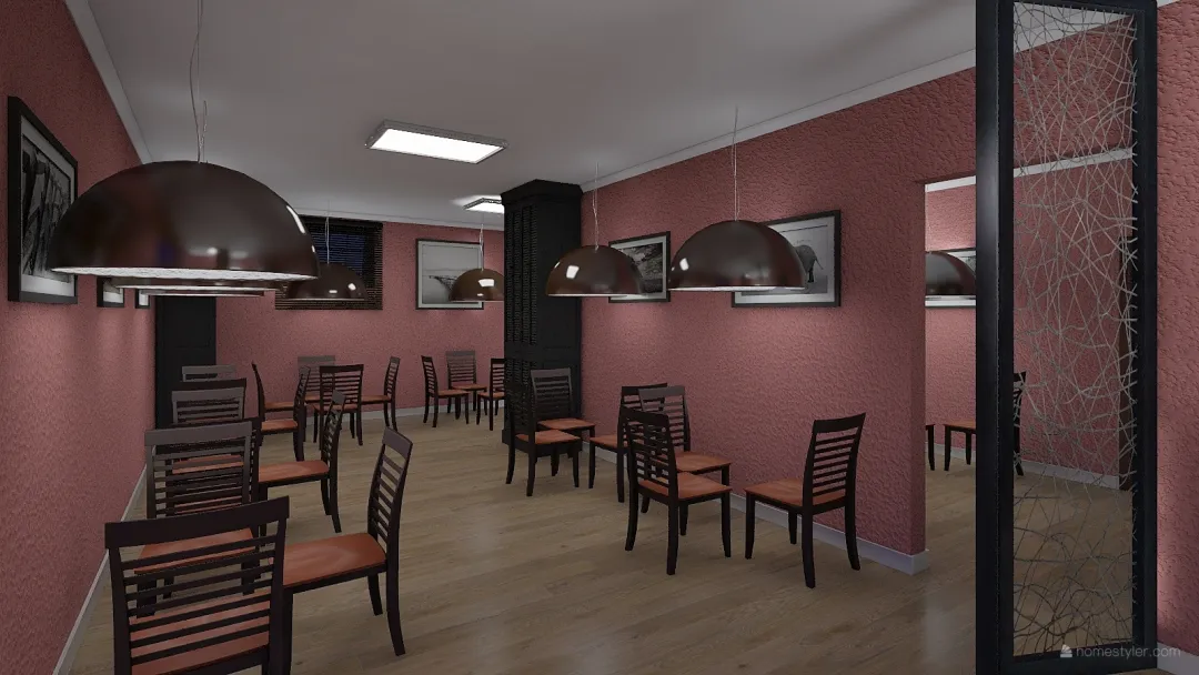 Projeto Anderson  Restaurante 3d design renderings