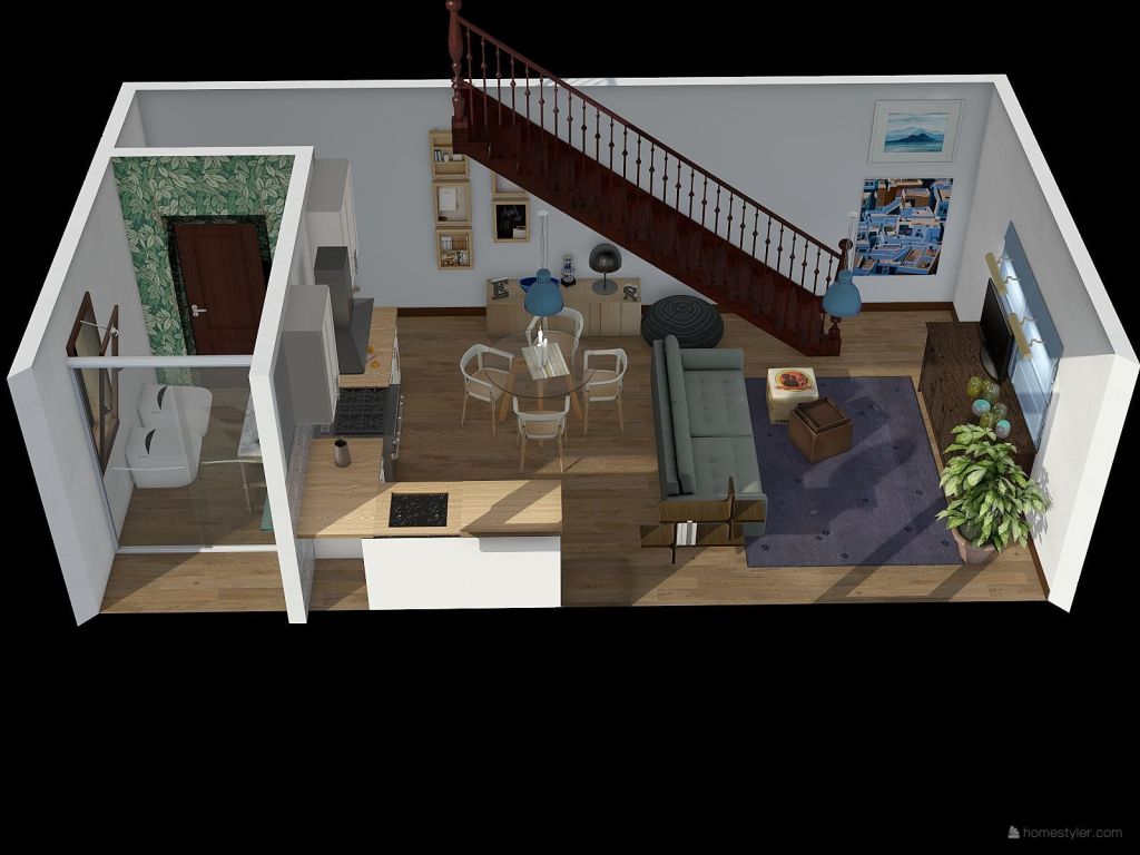 Casa coloniale - co 3d design renderings