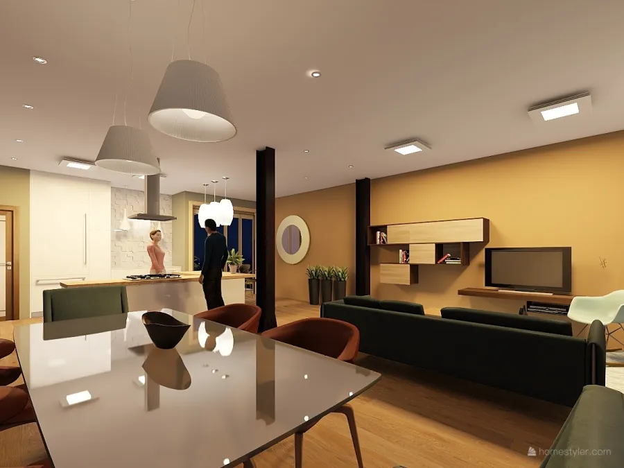 Casa Manolo 3d design renderings