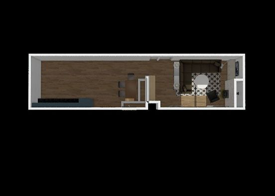 rachel family room&kitchen1 Design Rendering