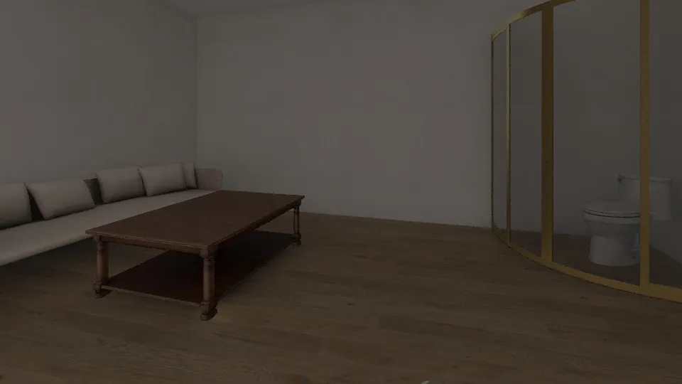 Room for project 3d design renderings