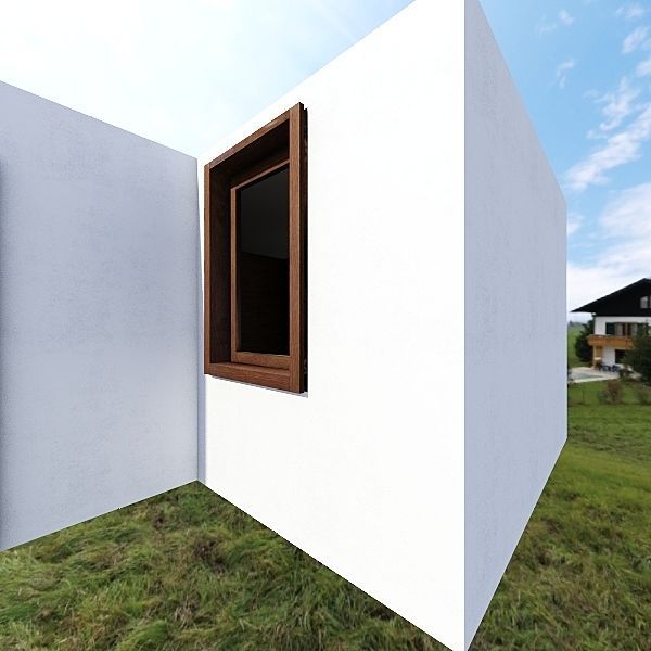 Гостевой домик  на даче 3d design renderings