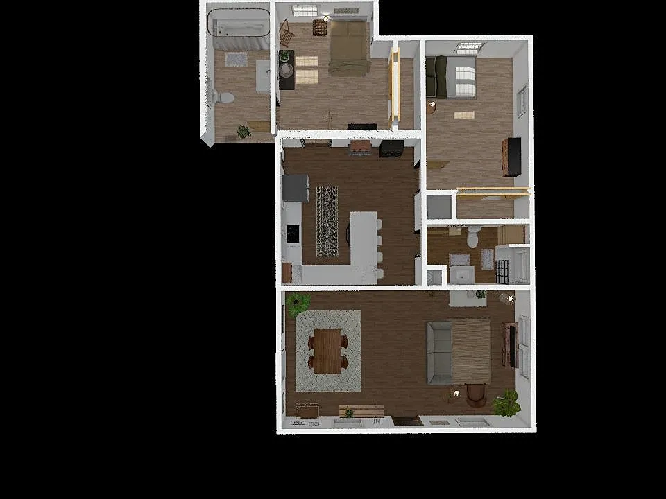 BISHOP HOUSE REDESIGN 3d design renderings
