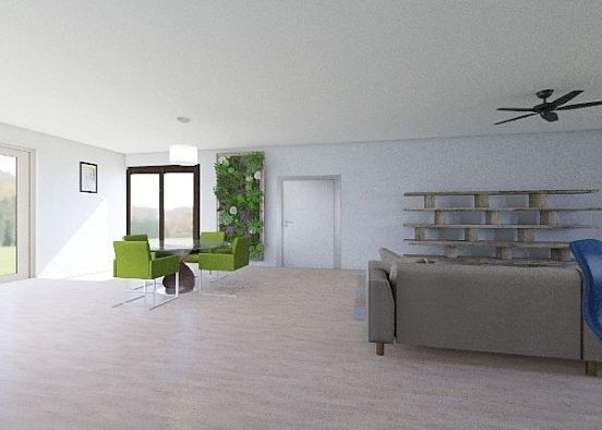 Reddington - Living Room Design Rendering