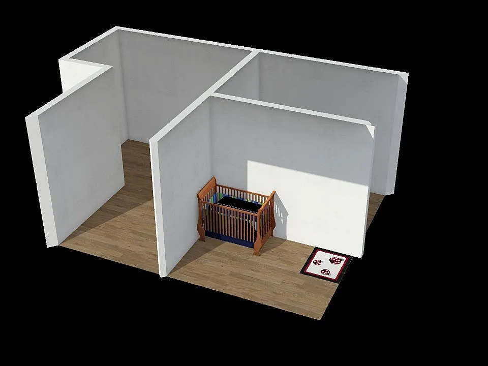 First room 3d design renderings