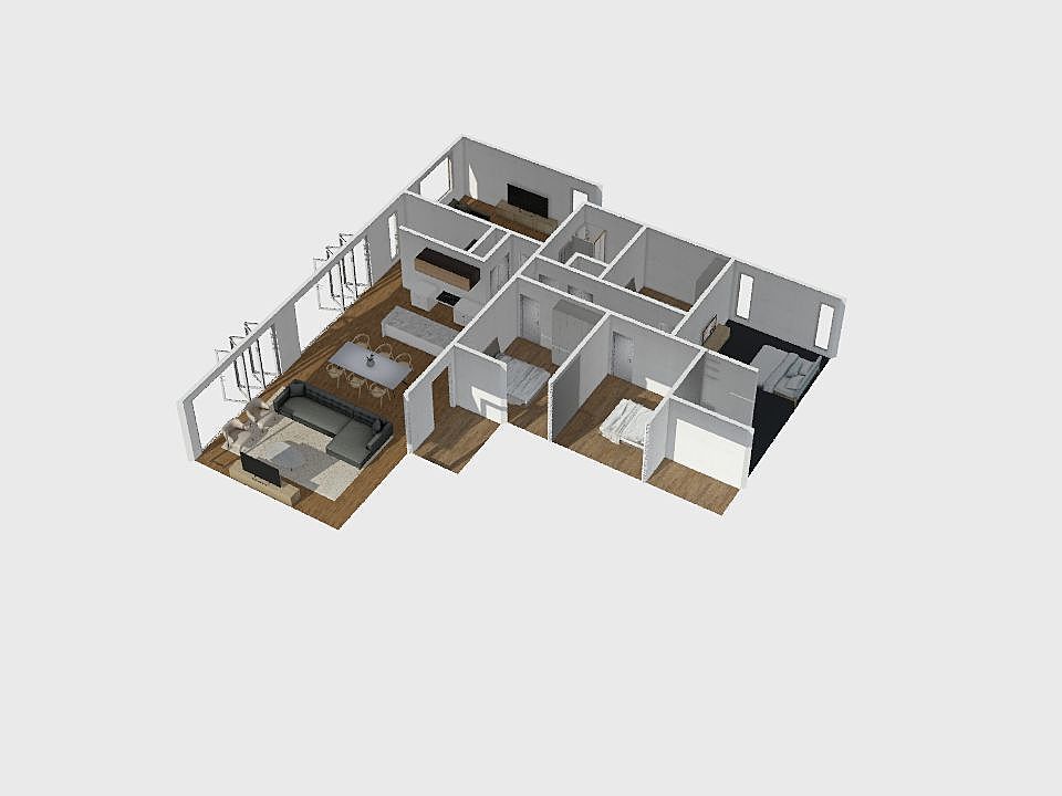 New Kettering House MkII 3d design renderings