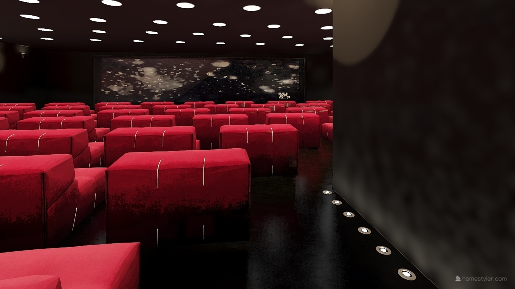 Proyecto Cine Avilés - Centro Cultural 3d design renderings
