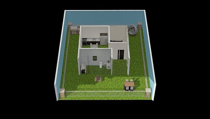 HOUSE FOR 2 PEOPLE 3d design picture 455.69
