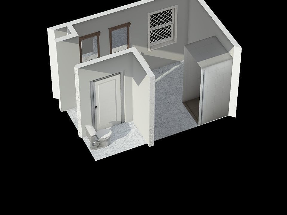Wong Bathroom 3d design renderings