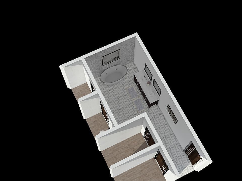 master bathroom 3d design renderings