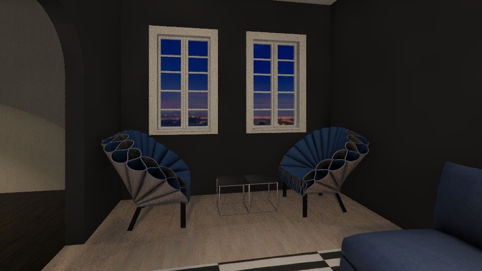 Modern Cottage 3d design renderings