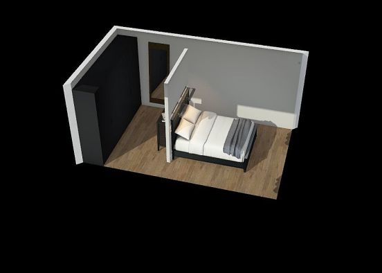 BED ROOM Design Rendering