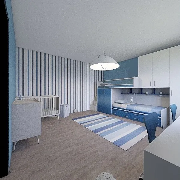 kid´s room 3d design renderings