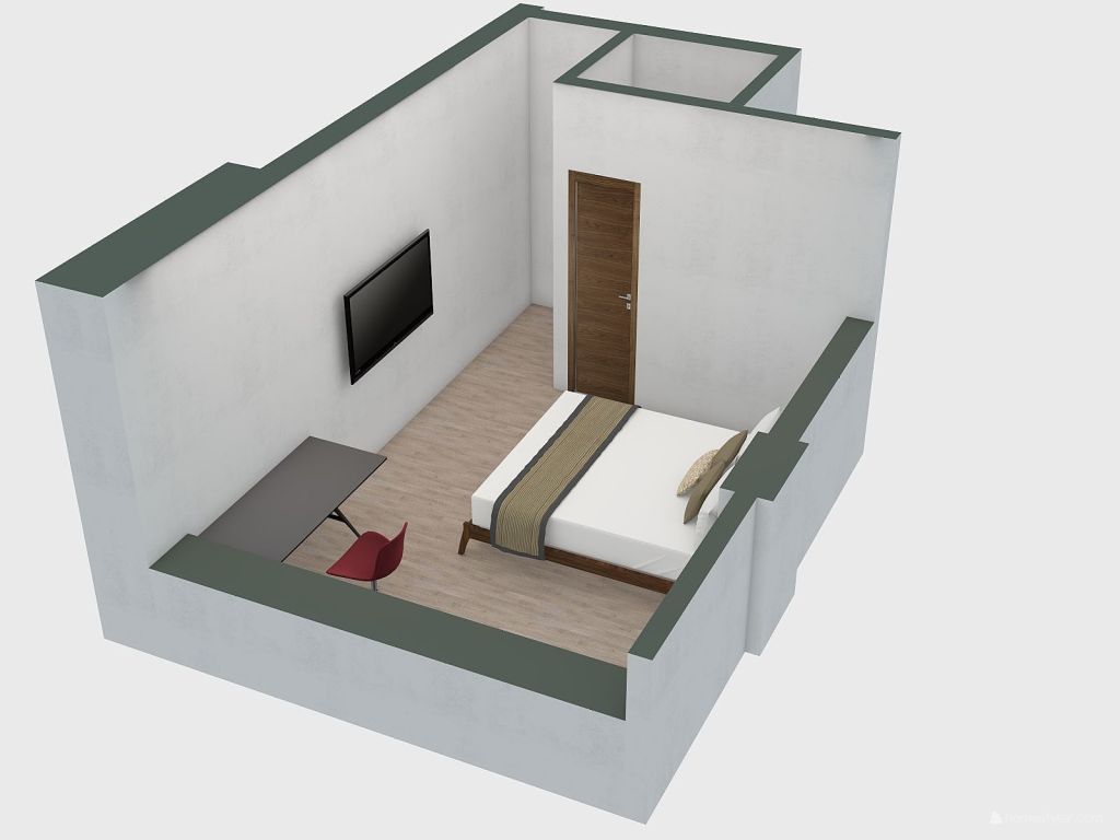 junior suite 3d design renderings