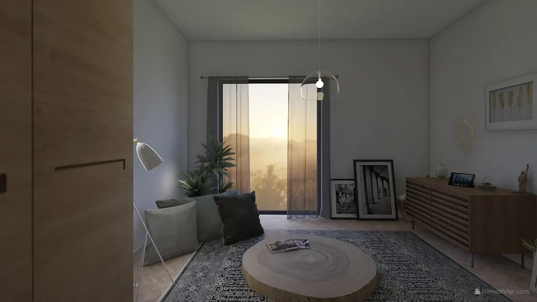 Texas bedroom 3d design renderings