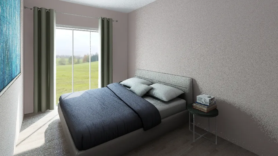 spavaća soba 3d design renderings