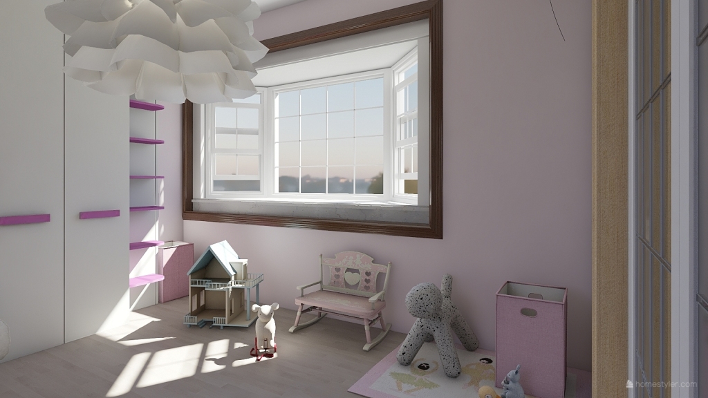 Kids Bed and Breakfast 3d design renderings