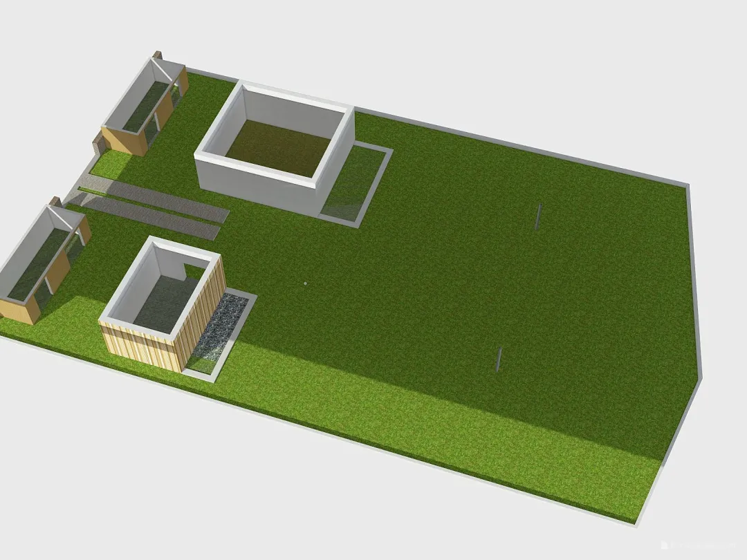 Parcela 3d design renderings