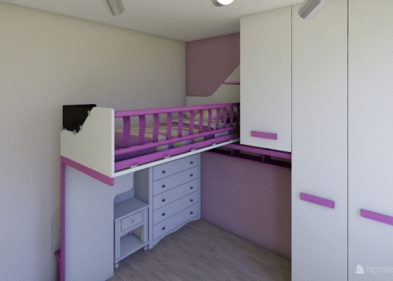 Dětský pokoj - kids room Design Rendering