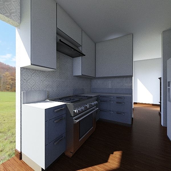 Ann's Kitchen 3d design renderings