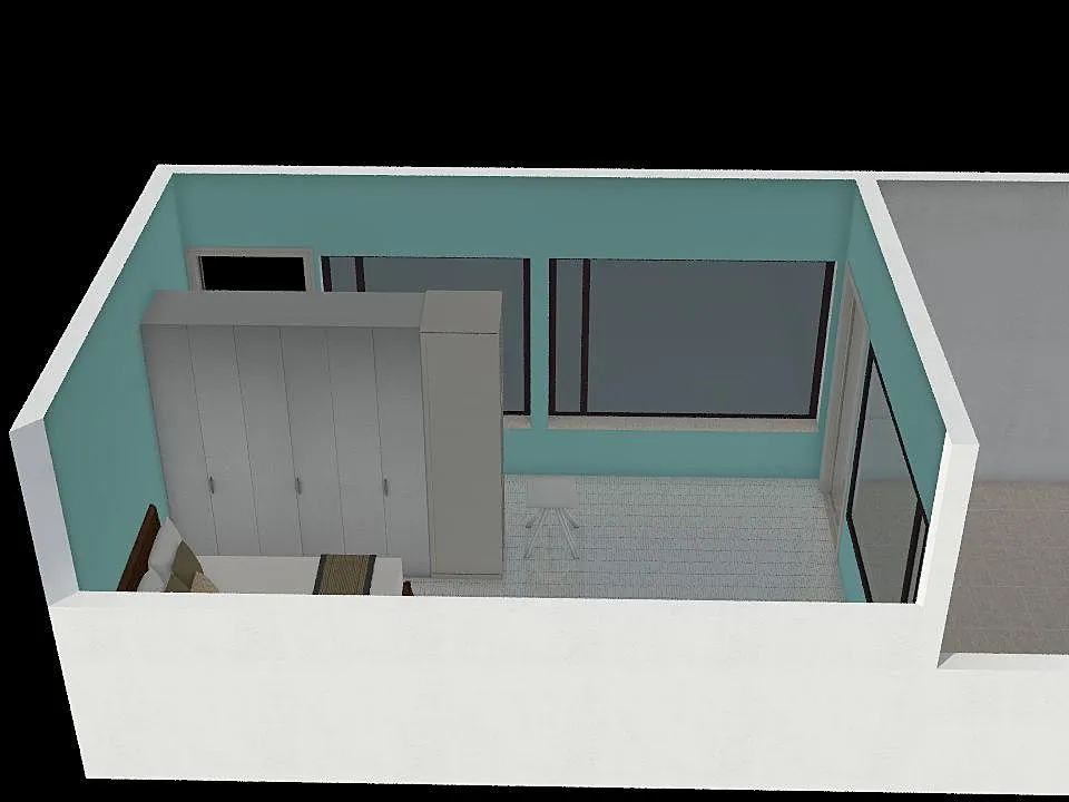Quarto - Loft 3d design renderings