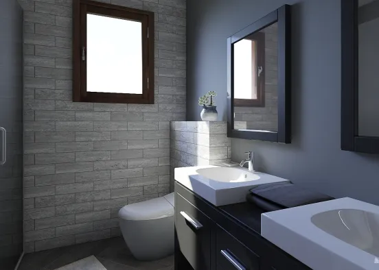 Toilet 2.5 x 2.5 Design Rendering