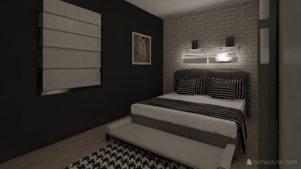 casa gialla 3d design renderings