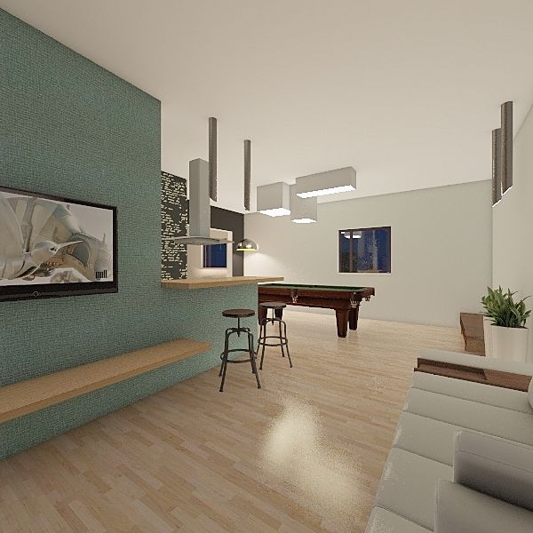 Apartamento Claudionor 3d design renderings